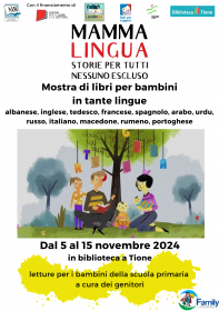 Mostra MAMMA LINGUA Biblioteca Tione di Trento