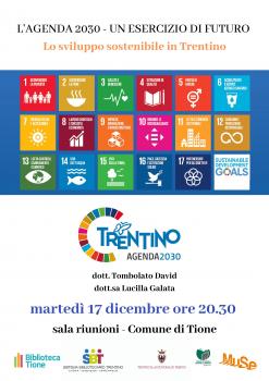 L'agenda 2030 - Un esercizio di futuro. Lo sviluppo sostenibile in Trentino.